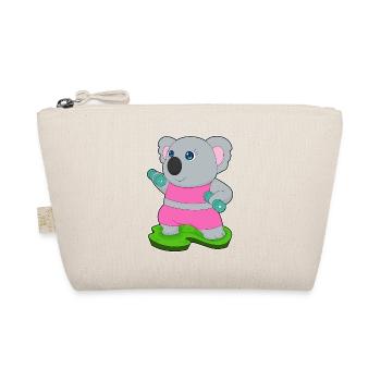 Bodybuilder Koala Haltères Bodybuilding - Trousse biologique - nature - Devant