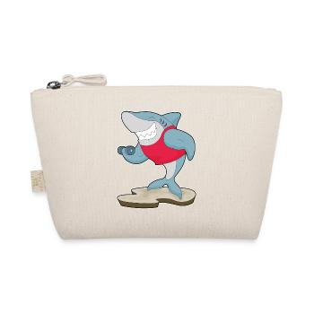 Bodybuilding Shark Bodybuilder avec haltères - Trousse biologique - nature - Devant