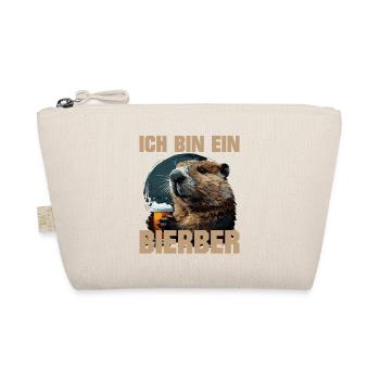 I'm a Bierber funny pun fun - Organic Pouch - nature - Front