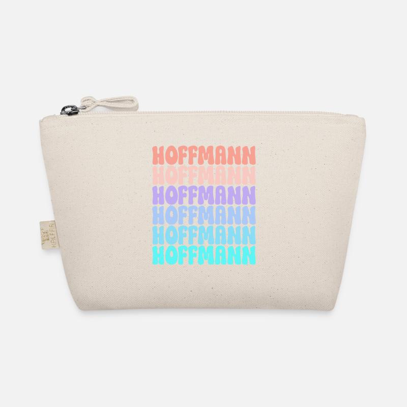 Hoffmann Retro Surname Gift Idea Organic Pouch