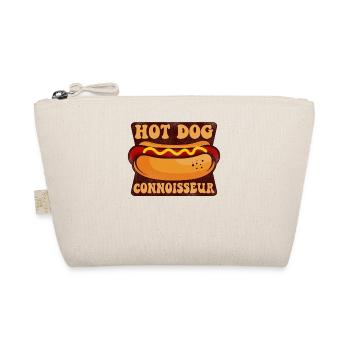 Hot Dog Adult Hot Dog Connoisseur - Bio-Täschchen - Natur - Vorne