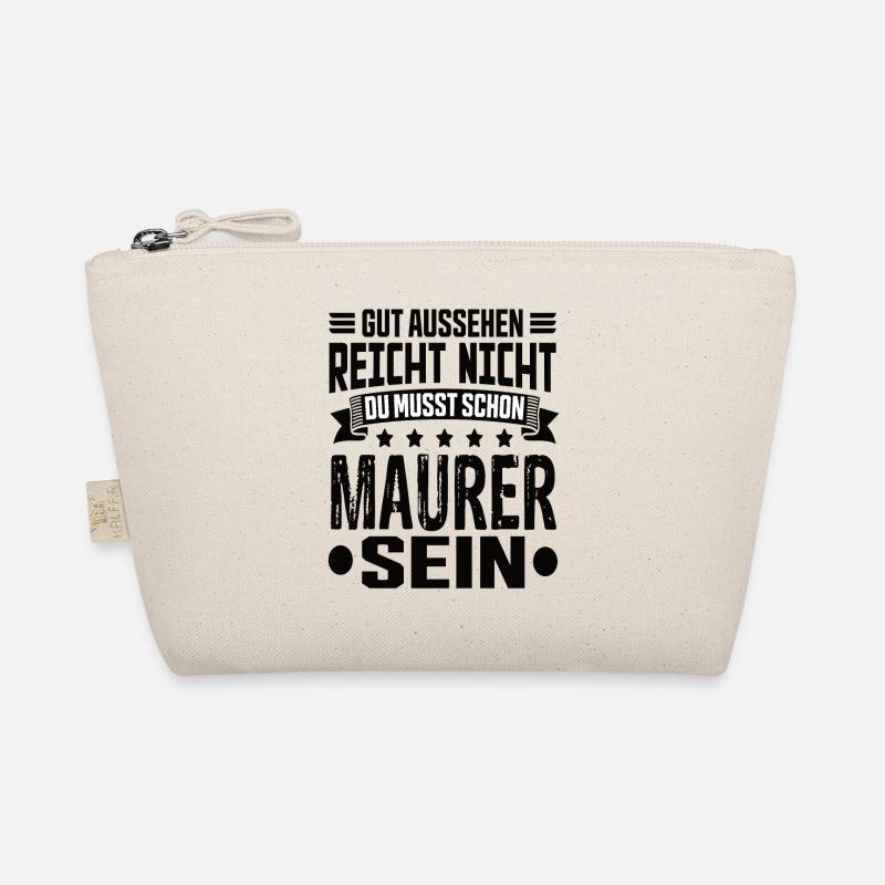 Bricklayer Building Construction Structural Engineer Bricklayer Funny Organic Pouch