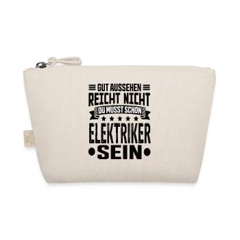 Elektriker - Bio-Täschchen - Natur - Vorne