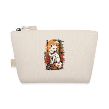 Masque Kitsune Japonais Anime Kawaii Renard Fantôme - Trousse biologique - nature - Devant