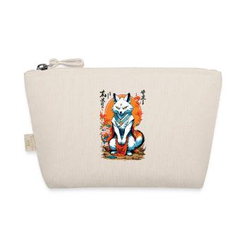 Masque Kitsune Japonais Anime Kawaii Renard Fantôme - Trousse biologique - nature - Devant