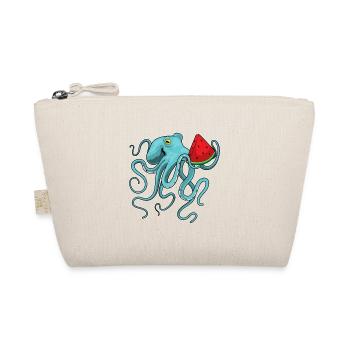 Octopus Watermelon - Organic Pouch - nature - Front