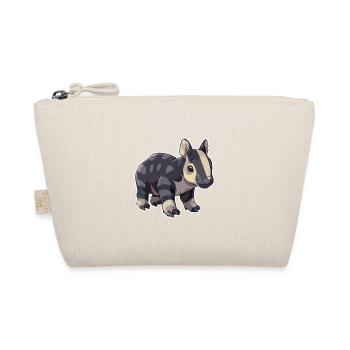 Niedliche Bergtapir-Illustration - Entzückendes Tier - Bio-Täschchen - Natur - Vorne
