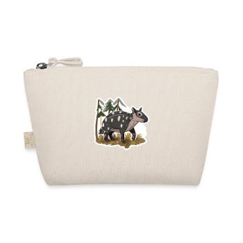 Niedliche Bergtapir-Illustration - Entzückendes Tier - Bio-Täschchen - Natur - Vorne