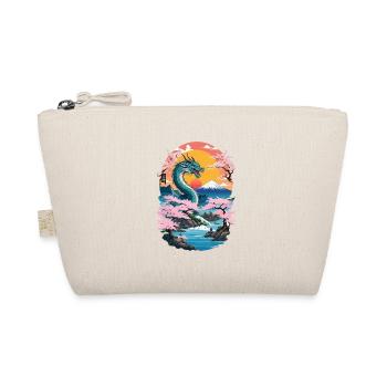 Cherry Blossoms Ukiyo-E Art Dragon Anime - Trousse biologique - nature - Devant