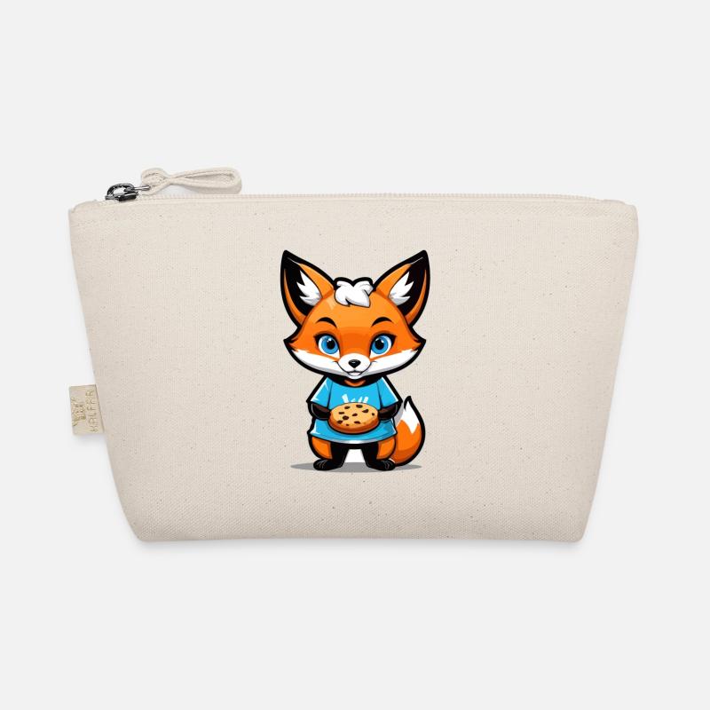 Renard avec un biscuit dans les pattes Trousse biologique