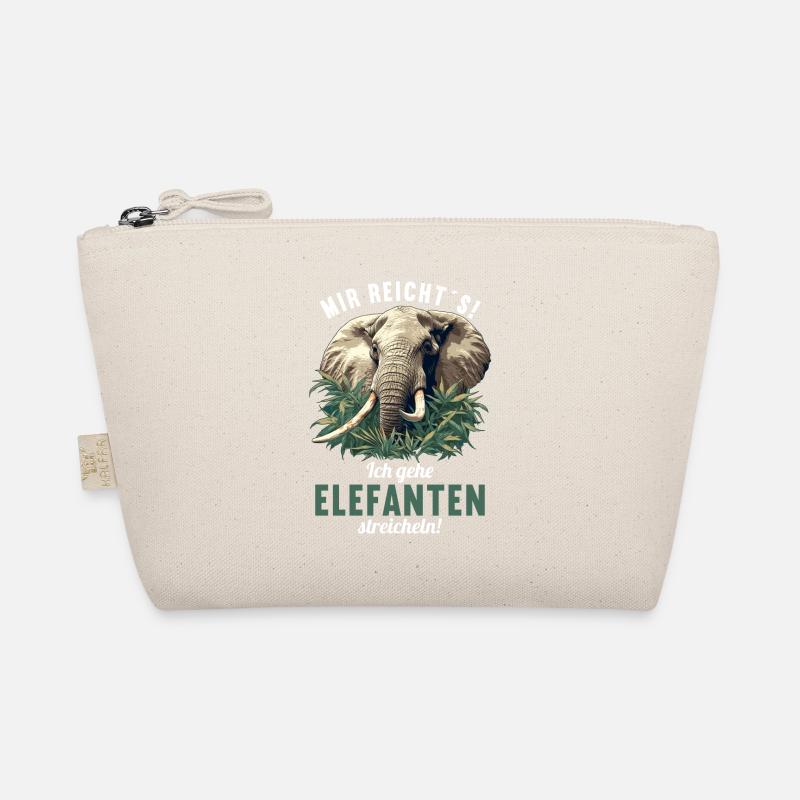 Elefanten Elefant Bio-Täschchen