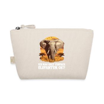 Elephant Elephant - Organic Pouch - nature - Front