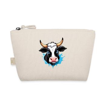 Cow in comic style - Organic Pouch - nature - Front