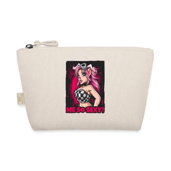 Attractive pig girl is so sexy - Organic Pouch - nature - Front