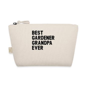 Best Gardener Grandpa Ever - Landscaper Gardener G - Bio-Täschchen - Natur - Vorne