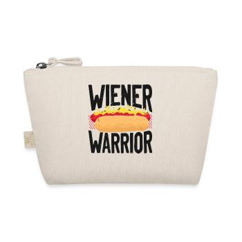 Hot Dog Adult Humor Pun Naughty - Organic Pouch - nature - Front