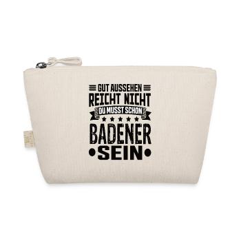 Badener Badenwürtenberg Karlsruhe Badener Spruch - Bio-Täschchen - Natur - Vorne