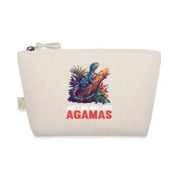 Agamen Agame - Bio-Täschchen - Natur - Vorne