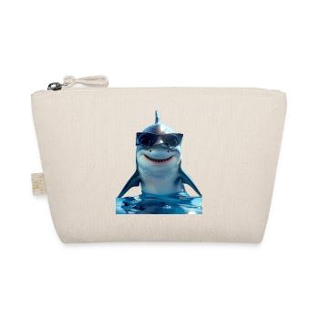 Shark Shark Tiger Shark Gray Shark Sharks Great White Shark - Organic Pouch - nature - Front