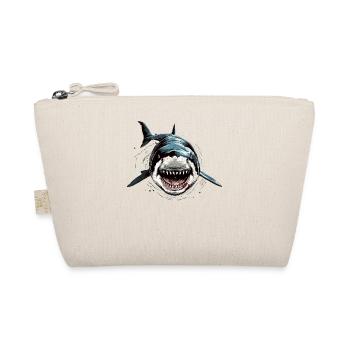 Shark Shark Tiger Shark Gray Shark Sharks Great White Shark - Organic Pouch - nature - Front