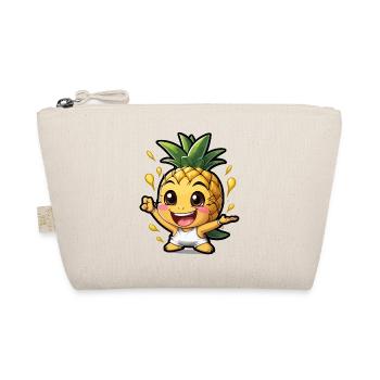 Funny Baby Pineapple - Organic Pouch - nature - Front