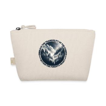 Mystic Forest Nightscape: A Celestial Symphony - Organic Pouch - nature - Front