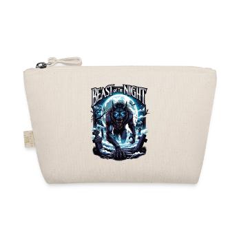 Beast of the Night - Werewolf Design. Spooky, cool - Organic Pouch - nature - Front