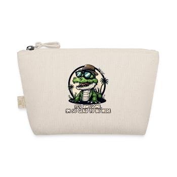 Heureux d’être ici : Cool Alligator - Trousse biologique - nature - Devant
