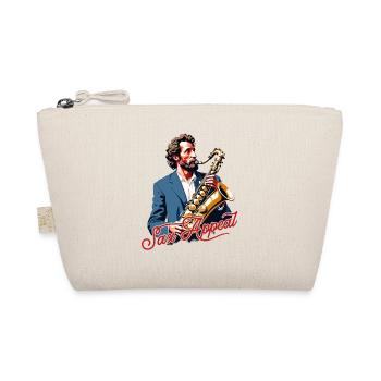 Saxophone drôle Saxophone Appel Amateur de musique jazz - Trousse biologique - nature - Devant