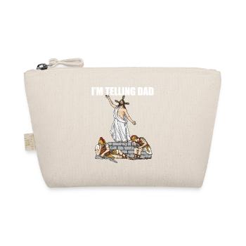drôle de tenue de Jésus « Je le dis papa » ! Religion - Trousse biologique - nature - Devant