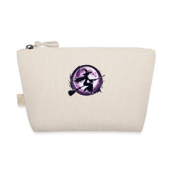 Idée cadeau de sorcières gothiques lune violette occulte - Trousse biologique - nature - Devant