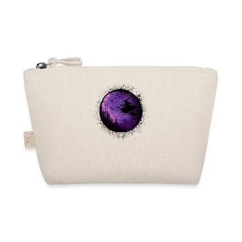 Idée cadeau de sorcières gothiques lune violette occulte - Trousse biologique - nature - Devant