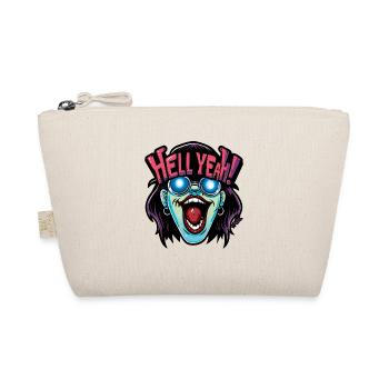 Damn yes, demonic party woman - Organic Pouch - nature - Front