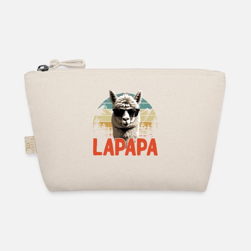 Lapapa Drôle Lama Papa Style Parfait Trousse biologique