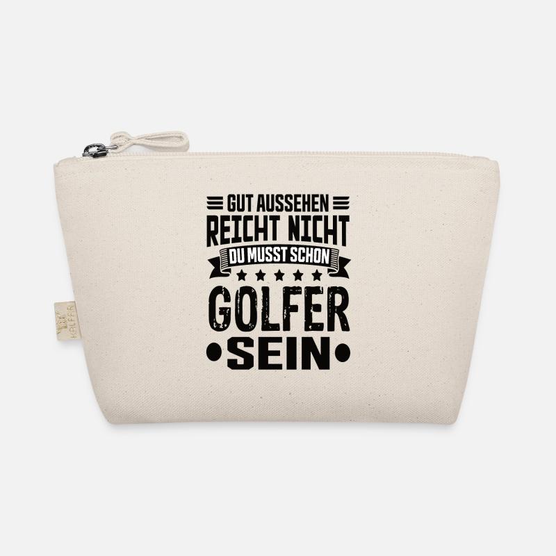 Golfer - Bio-Täschchen - Natur
