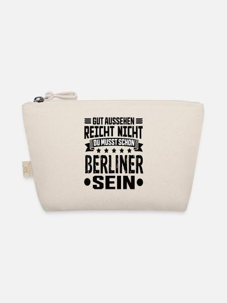 Berlin Berlin Hauptstadt Hemiat Berliner Sprüche - Bio-Täschchen - Natur