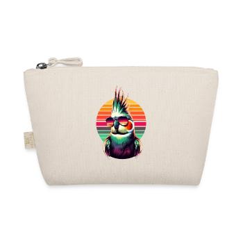 Retro Sunglasses Cockatiel Birdwatching Cockatiels - Organic Pouch - nature - Front