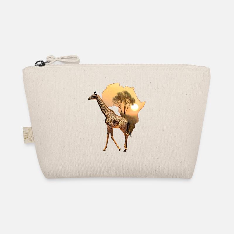 Giraffe - Wildlife - Africa Organic Pouch