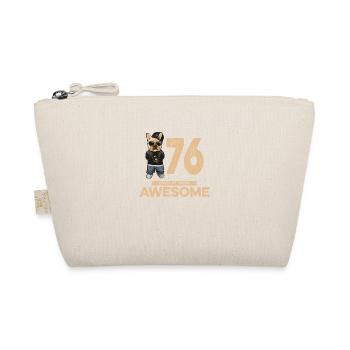 76 ans d’être un chien cool génial - Trousse biologique - nature - Devant
