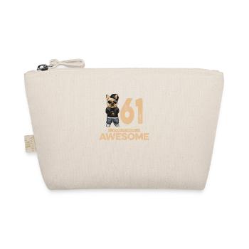 61 ans d’être un chien cool génial - Trousse biologique - nature - Devant