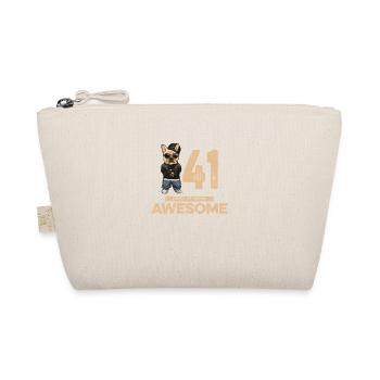 41 ans d’être un chien cool génial - Trousse biologique - nature - Devant
