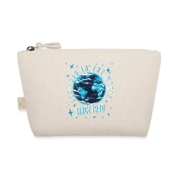 Best dad in the world since 1940 Father's Day - Organic Pouch - nature - Front