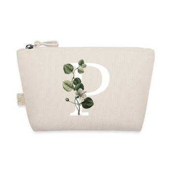 lettre p botanique vert - Trousse biologique - nature - Devant