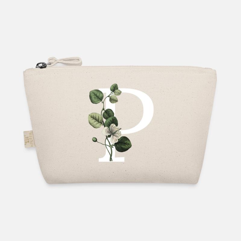 lettre p botanique vert Trousse biologique