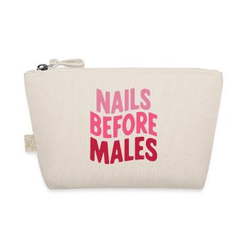 Nail before Males Nail Tech Nail Tech beautician J - Organic Pouch - nature - Front