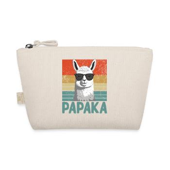 Papaka Der Alpaka Vater Perfekter Lustiger Vater - Bio-Täschchen - Natur - Vorne