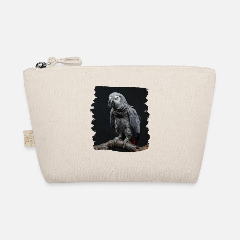 Graupapageien Graupapagei Bio-Täschchen