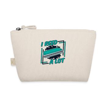 I Reed A Lot Harmonist Harmonicist Mouth Harp - Organic Pouch - nature - Front