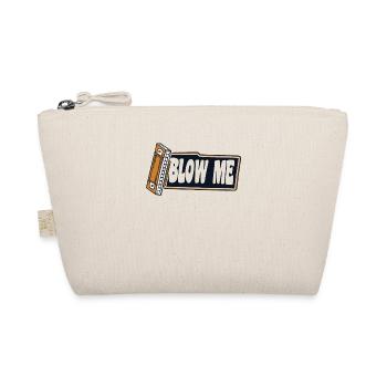 Blow Me Harmonist Harmonicist Mouth Harp Harmonica - Organic Pouch - nature - Front