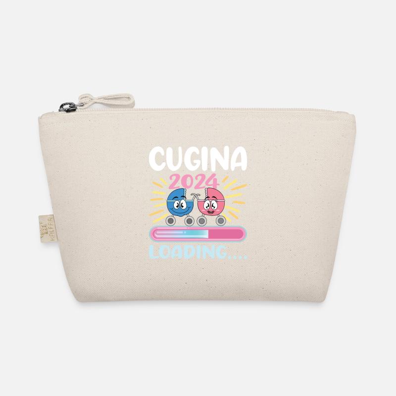 Cousine werden Cousine 2024 Bio-Täschchen